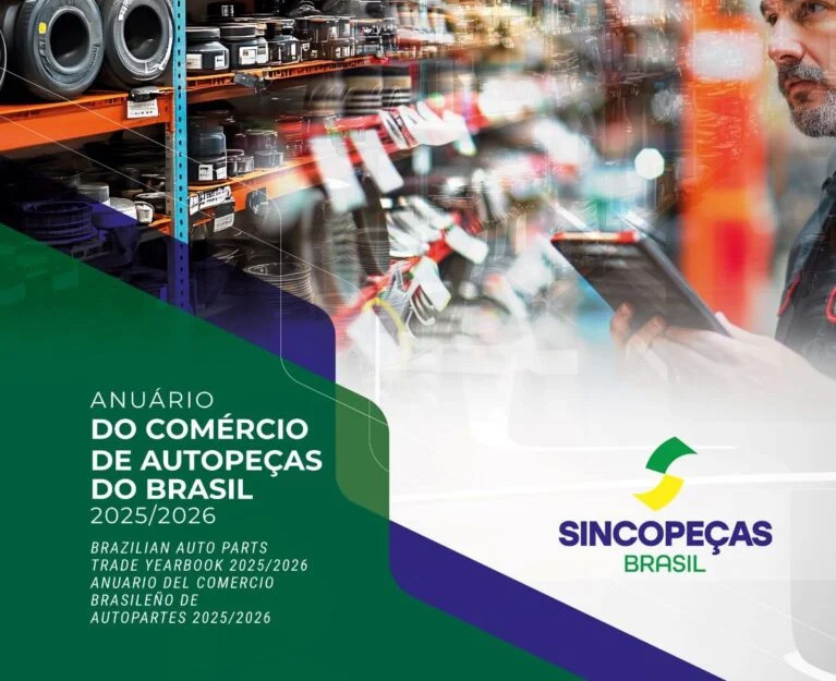 Sincopeças lança 4ª edição do Anuário do Comércio de Autopeças do Brasil 2025/2026
